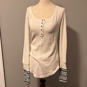 Free People thermal sweater